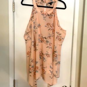 Torrid Peach top, size 3X